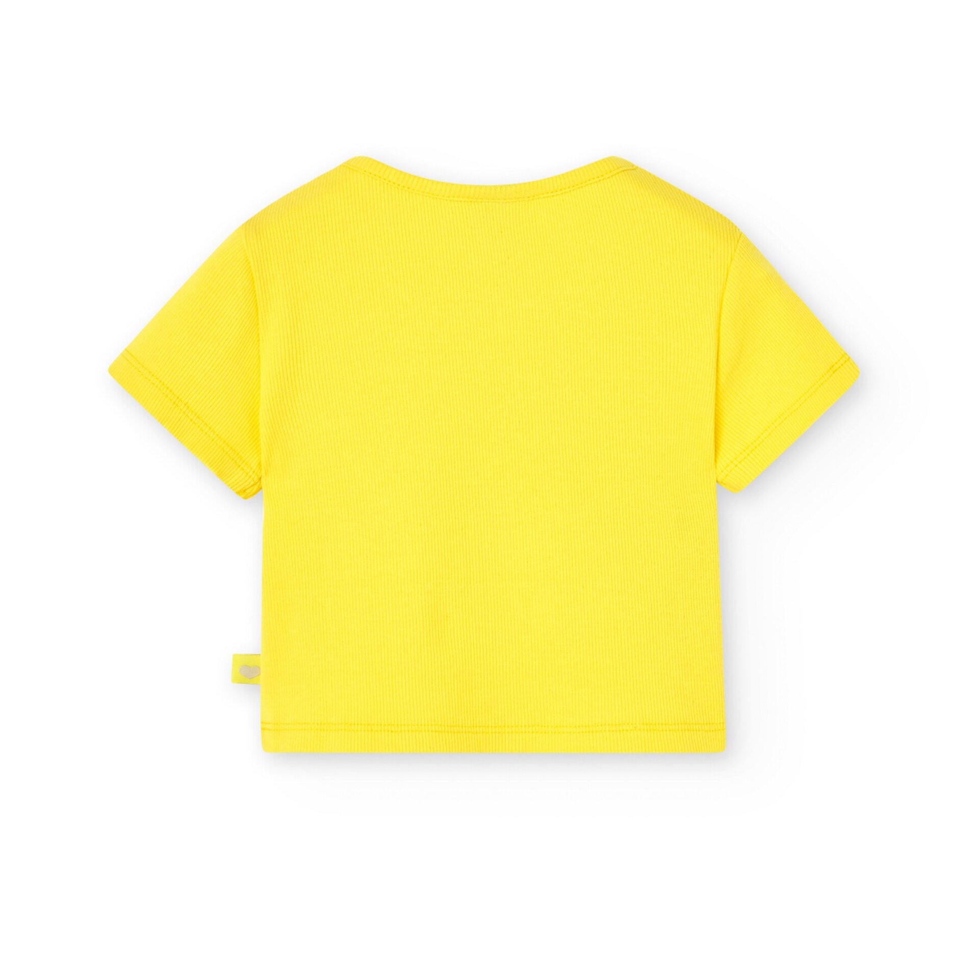 Camiseta básica amarilla - 2
