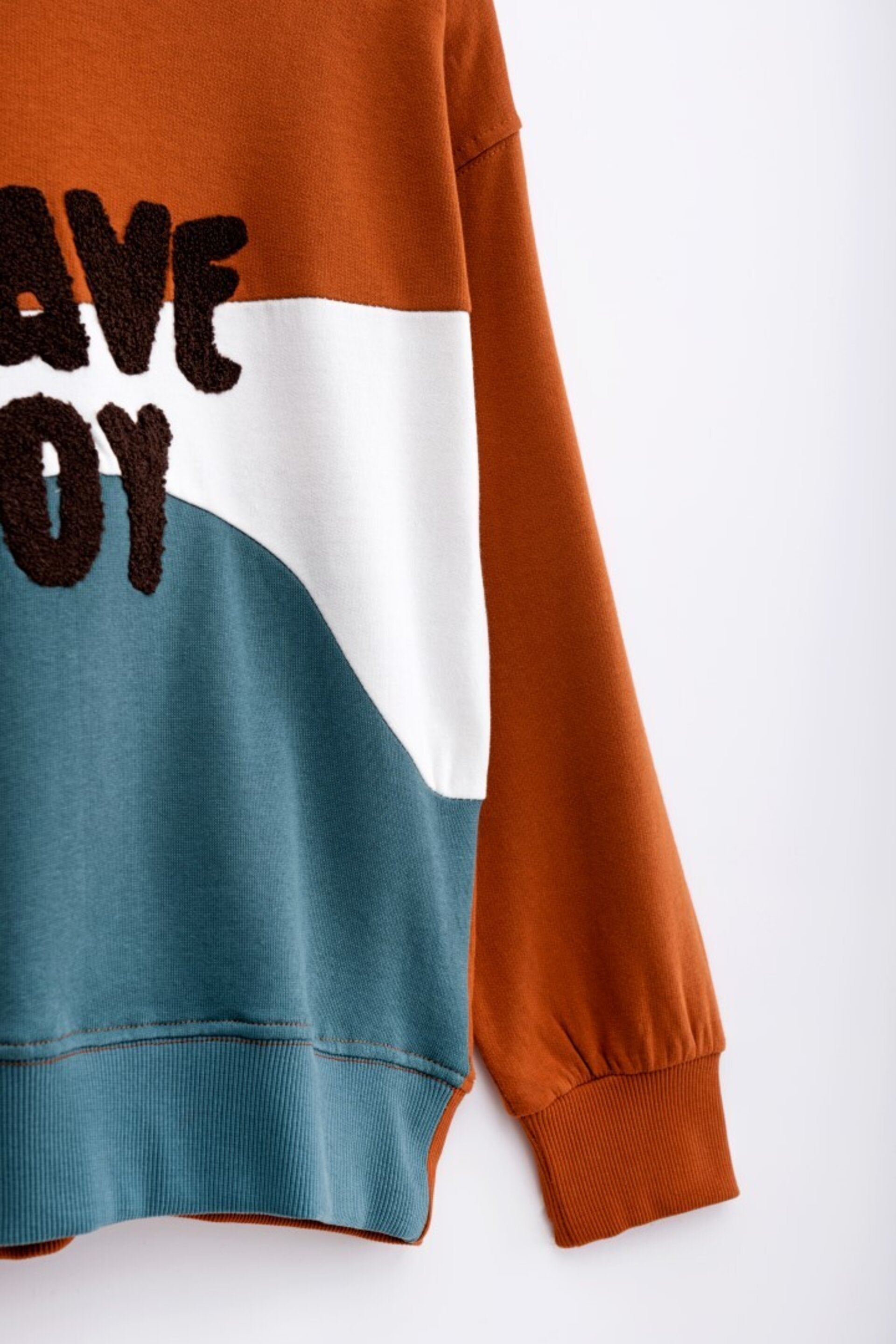 Sudadera tricolor (10,12y14años) - 3