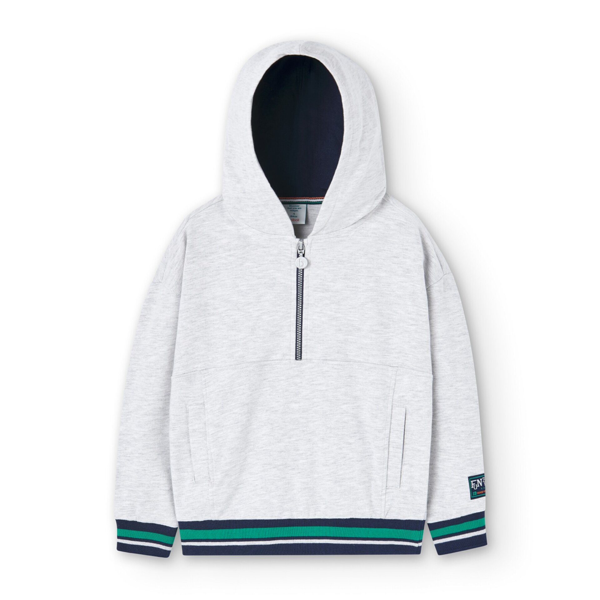Sudadera gris (12A) - 5