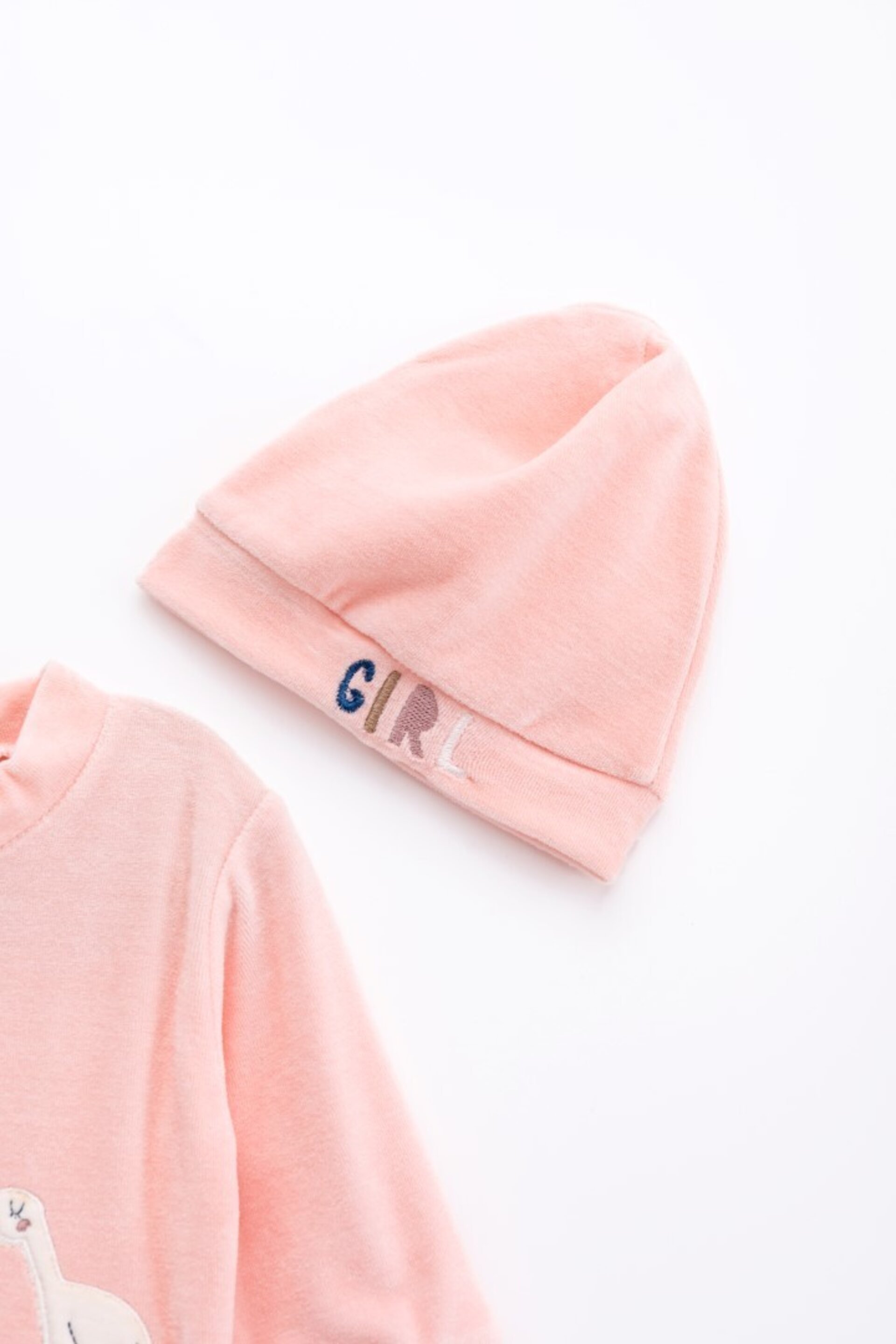 Pijama cigüeña rosa (3m) - 2